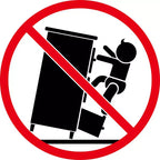 Aparador de bufé con almacenamiento para cocina de pino macizo - Gris claro