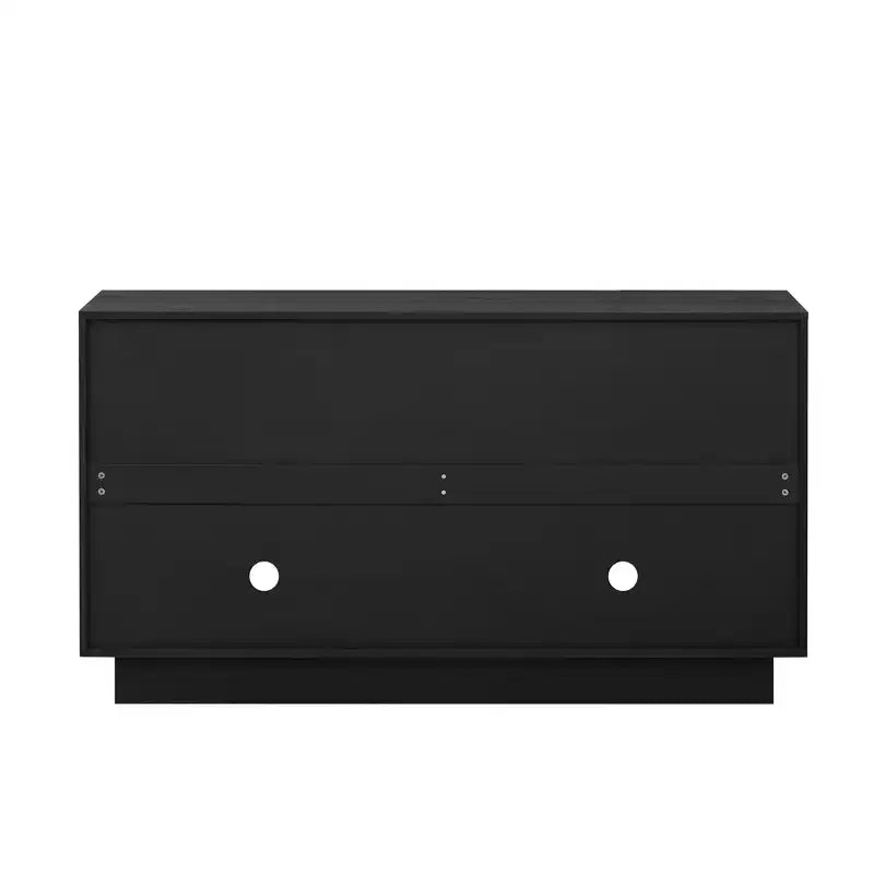 Aparador de madera de 4 puertas con estantes ajustables