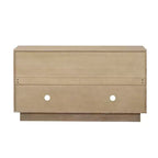 Aparador de madera de 4 puertas con estantes ajustables