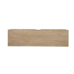 Aparador de madera de 4 puertas con estantes ajustables