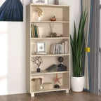 Aparador alto de madera maciza de pino en color miel, aparador resistente con amplio espacio de almacenamiento