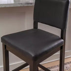Taburete de bar Milano negro