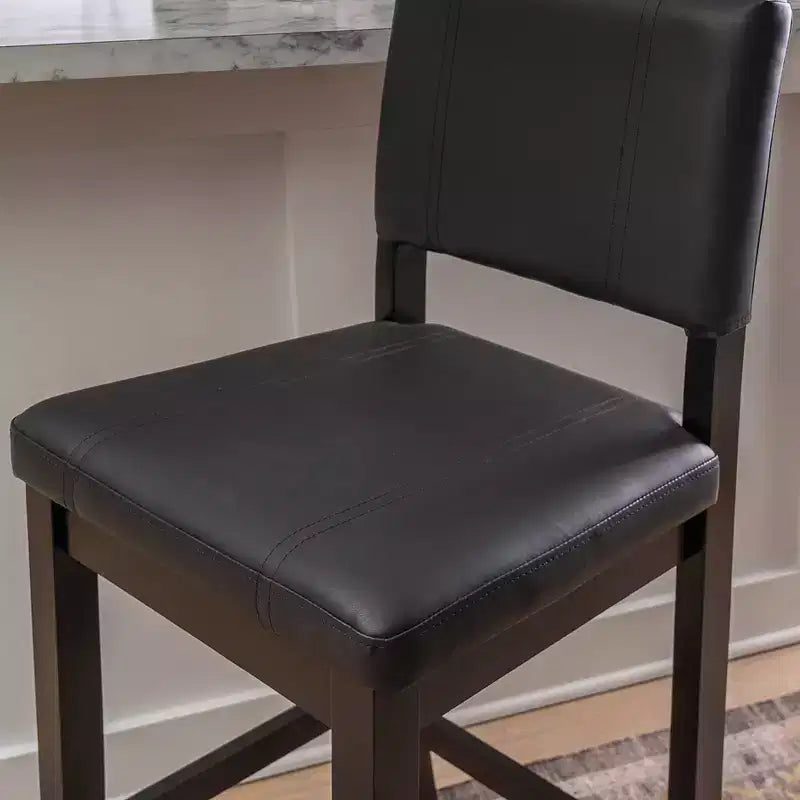 Taburete de bar Milano negro