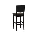 Taburete de bar Milano negro