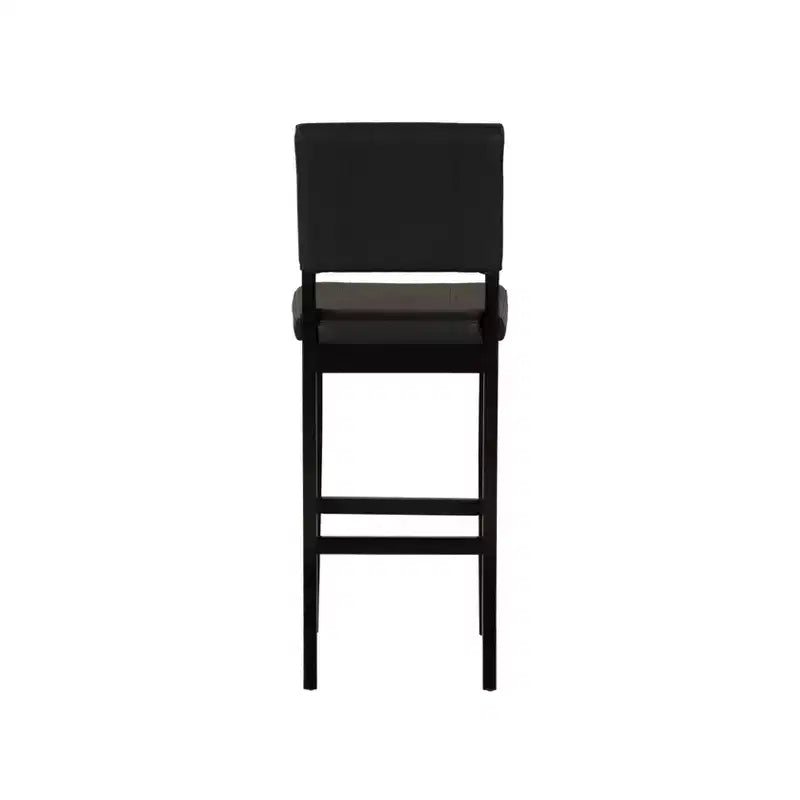 Taburete de bar Milano negro