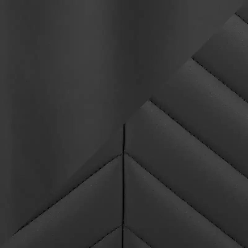 Taburetes de bar ajustables Henry metal negro/PU negro