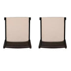 Taburetes de bar de altura de mostrador Bessie Cane negros