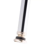 Paquete de 2 taburetes de bar de acero resistente, ajustables de 63,5 a 83,8 cm, con respaldo, gris