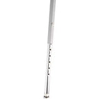 Paquete de 2 taburetes de bar de acero resistente, ajustables de 63,5 a 83,8 cm, con respaldo, gris
