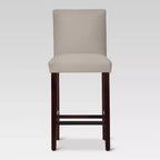 Skyline Furniture 30 Velvet Parsons Barstool Wood