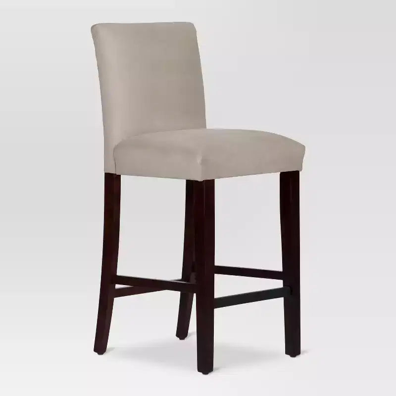 Taburete de bar Parsons de terciopelo de 30 pulgadas