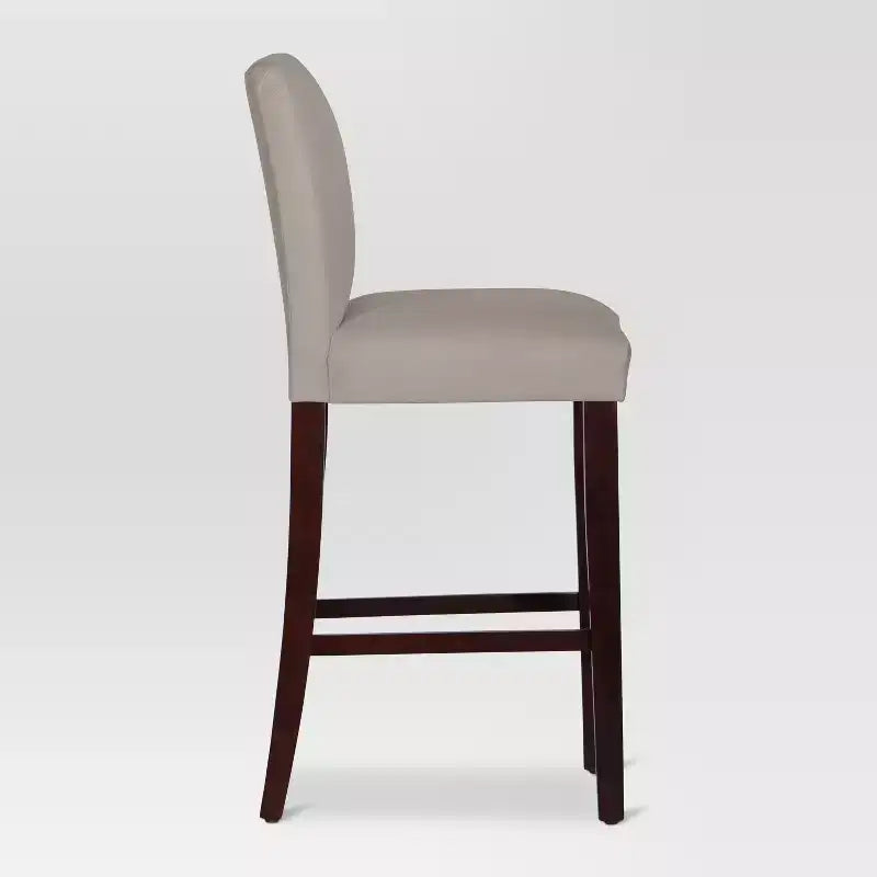 Taburete de bar Parsons de terciopelo de 30 pulgadas