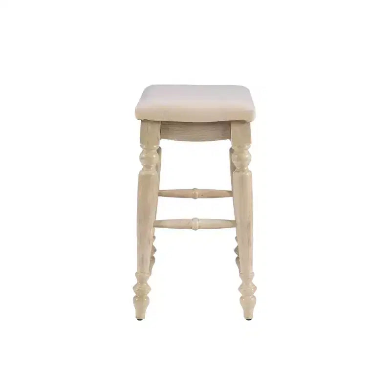 Taburete de barra sin respaldo Marino, altura de mostrador, madera