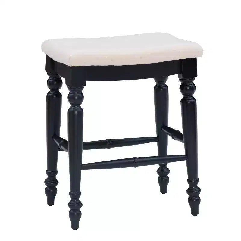 Marino Backless Counter Height Barstool Wood - LInon