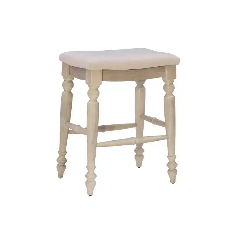 Taburete de barra sin respaldo Marino, altura de mostrador, madera