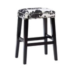 Walt Backless Barstool Wood - Linon