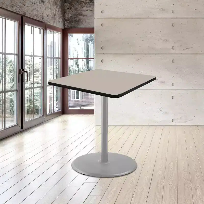 Mesa cuadrada de altura de barra de comedor de 42" de la colección Bennet