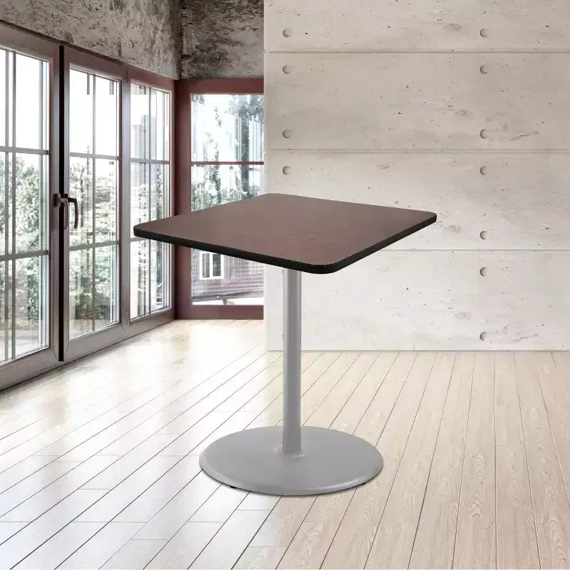 Mesa cuadrada de altura de barra de comedor de 42" de la colección Bennet