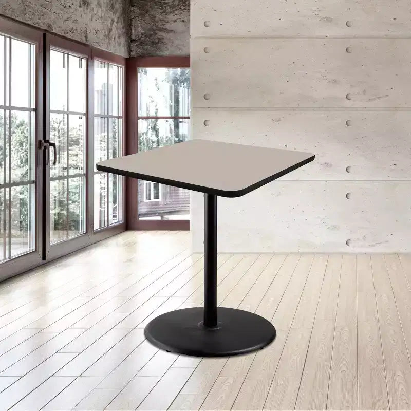 Mesa cuadrada de altura de barra de comedor de 42" de la colección Bennet