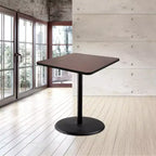 Mesa cuadrada de altura de barra de comedor de 42" de la colección Bennet