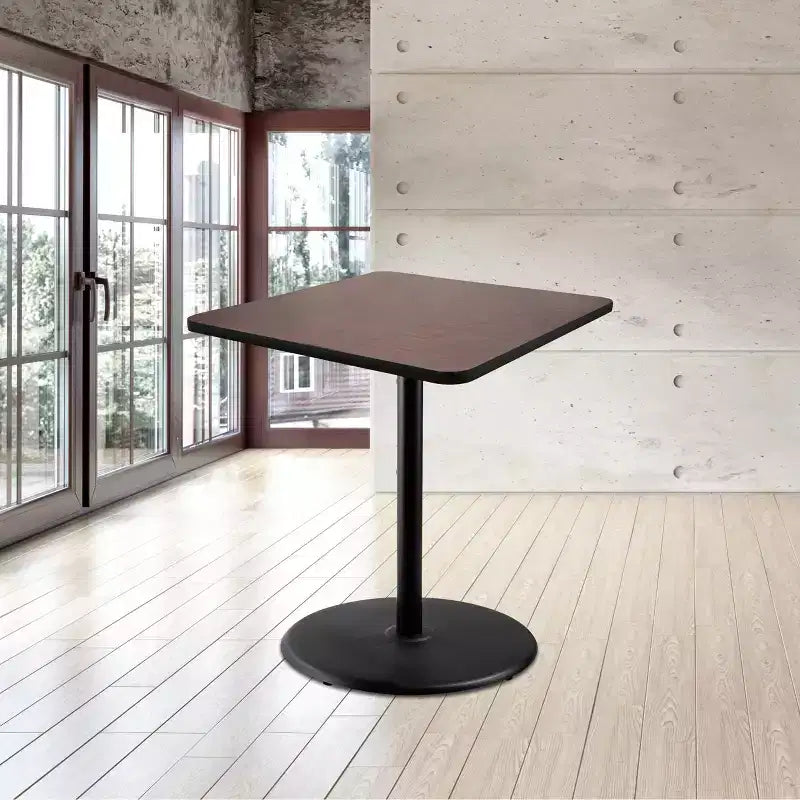 Mesa cuadrada de altura de barra de comedor de 42" de la colección Bennet